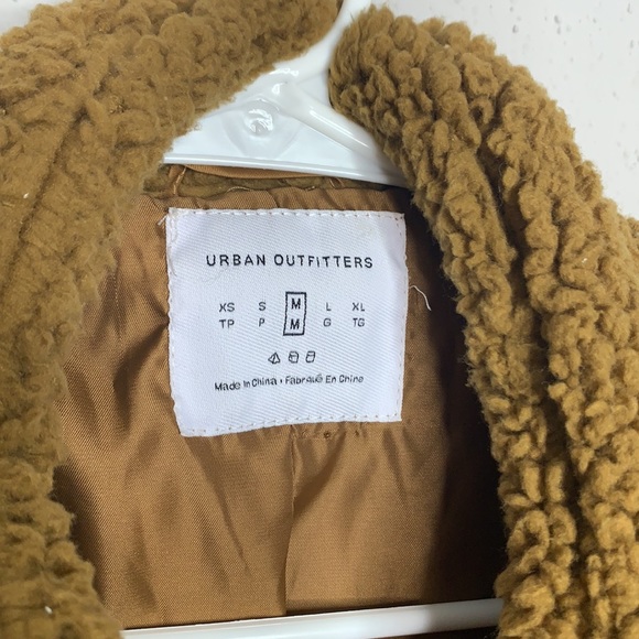 Urban outfitters | brown teddy bear coat - Picture 6 of 11
